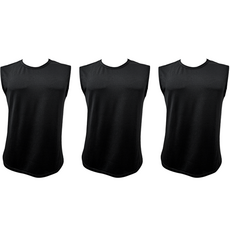 Bonjin 男士涼感冰絲肌肉運動背心 3件組