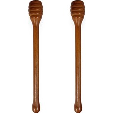 옻칠 나무 꿀뜨개, 내츄럴, 2개