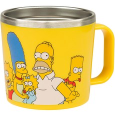 LiLFANT 辛普森洗碗機用不鏽鋼杯 L, 混合顏色, 1個