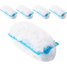 Risun一次性靜電彈性除塵撣 15cm 補充, 5個, 藍白色