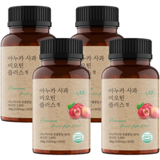 네이처발란스 아누카 사과 비오틴 플러스 정, 36g, 4개