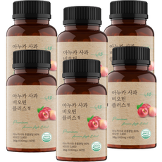 네이처발란스 아누카 사과 비오틴 플러스 정, 36g, 6개