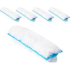 Risun一次性靜電彈性除塵撣 30cm 補充, 5個, 藍白色