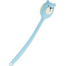 지비비 곰돌이 바디 등 샤워솔, 블루, 1개입, 1개