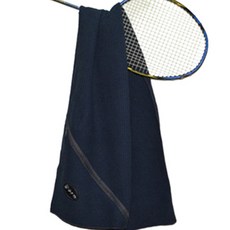 GBB運動拉鍊收納運動毛巾, 1個, 黑色