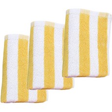 ZBIBI Spry運動毛巾, 3個, 黃色