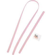 Knitt 110cm NEW 彩色 Soltress 背帶組, 粉彩粉紅色, 1套