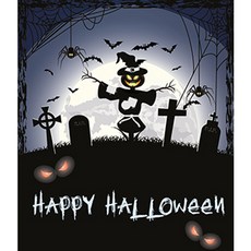 파티해 할로윈 현수막, 허수아비