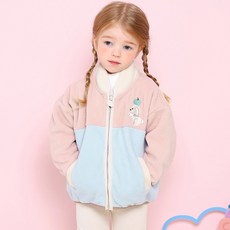 milkmile 兒童蘋果狗狗搖粒絨夾克