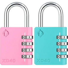 ZARKER 泡殼包裝密碼鎖 XD40 隨機出貨, 2個