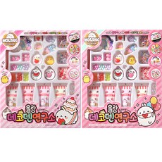 Molang 高級 Decoden DIY 材料包組合, 隨機出貨, 2套