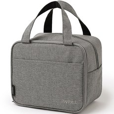 Sky Trip 粉彩保溫保冷便當袋, 灰色