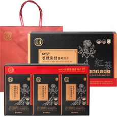 HANSAMIN 6年根濃紅蔘Plus飲 30包入+購物袋, 1.2L, 1組