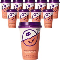 The Coffee Bean 杯裝榛果拿鐵, 300ml, 10個