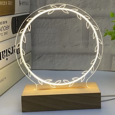 Apnal And 霓虹燈可書寫照明壓克力便條板情境燈 AP-001, 月桂樹