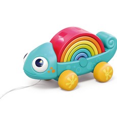 Hola Toys 兒童彩虹變色龍玩具, 混色