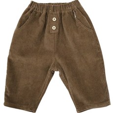BEBENINE 兒童款寬鬆燈芯絨褲