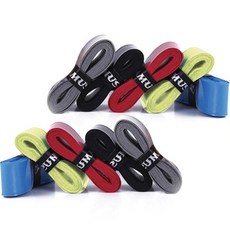 Market Plan Extreme Maxi球拍握把帶 5種*2入組, 綠、紅、藍、灰、黑