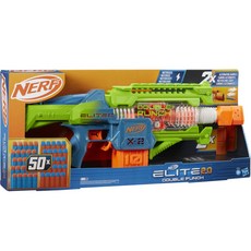 Hasbro 孩之寶 NERF 樂活打擊 孩之寶精銳雙發玩具槍, 混色