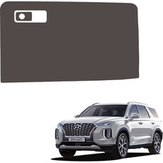 메이튼 스크래치 순정 가죽 글로브박스 커버, 현대 팰리세이드, 다크브라운