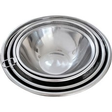 Stentok 不鏽鋼碗4件組, 攪拌碗 + 瀝水籃 + 洗米盆 2種