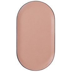 알로데 타원형 플레이트 가죽 인테리어 트레이, NO 02