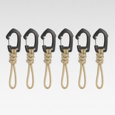 레전드C 멀티 버클 스트랩걸이 쇼트 6p, B01-69, 6개