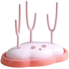 雲朵奶瓶瀝水架, 粉紅色