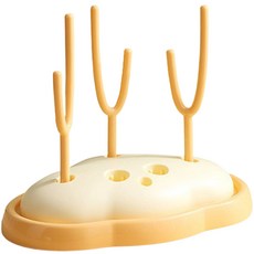 雲朵奶瓶瀝水架, 橘色