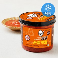 피시원 양념 순살게장 (냉동), 330g, 1개