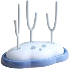 雲朵奶瓶瀝水架, 藍色