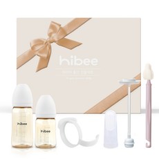 hibee 809奶瓶懷孕生產禮物組, 白色（嬰兒奶瓶蓋）, 1組