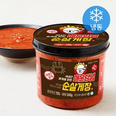 피시원 매운양념 순살게장 (냉동), 330g, 1개