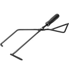 레전드C 캠핑 다용도 숯집게 02 블랙핸들, 혼합색상, 1개