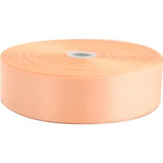 Inp 高密度緞面緞帶 40mm, A064 蜜桃色, 90m, 1捲