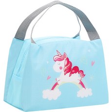 굿샵 동물의 왕국 보냉가방, 스카이블루유니콘, 1개