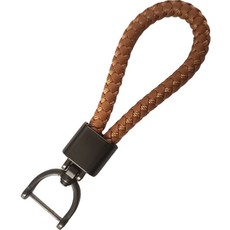 꼬까 탈부착방지 스트랩 자동차 열쇠고리, 1개, 03 브라운