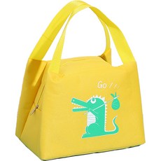 굿샵 동물의 왕국 보냉가방, 옐로우악어, 1개