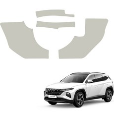 메이튼 스크래치 순정 컬러 가죽 카울사이드 커버 SC, 현대 투싼 NX4, 웜그레이