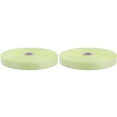 Inp 高密度緞帶 15mm 2入, 180m, A058 開心果黃