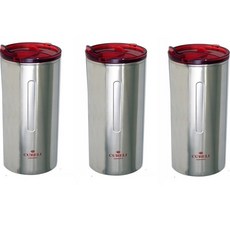 Cubeli 不鏽鋼雙層冰箱水瓶 3入, 混色, 1000ml