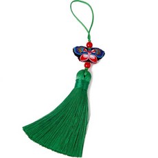 indi.k 蝴蝶流蘇, 螢光綠, 10個