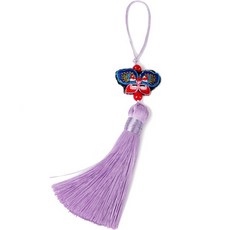 indi.k 蝴蝶流蘇, 淺紫色, 10個