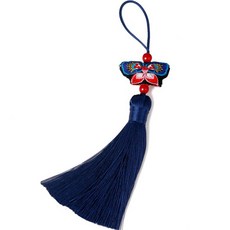 indi.k 蝴蝶流蘇, 深藍色, 10個