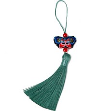 indi.k 蝴蝶流蘇, 青綠色, 10個