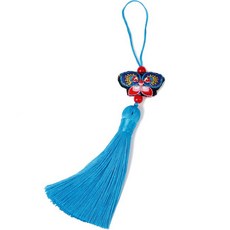 indi.k 蝴蝶流蘇, 藍色, 10個