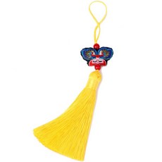 indi.k 蝴蝶流蘇, 黃色, 10個