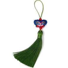 indi.k 蝴蝶流蘇, 綠色, 10個