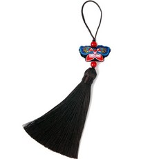 indi.k 蝴蝶流蘇, 深棕色, 10個