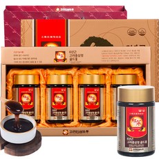 KOREA RED GINSENG DISTRIBUTION 6年根高麗紅蔘Gold Plus液+提袋, 250g, 4組